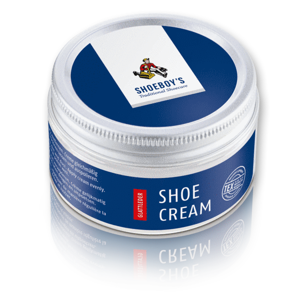 Using hot sale shoe cream