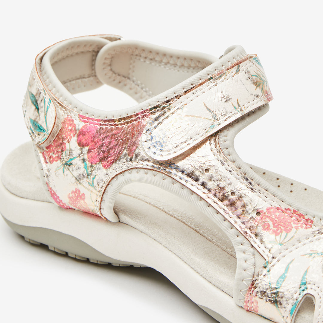 Ecco floral sandals hotsell