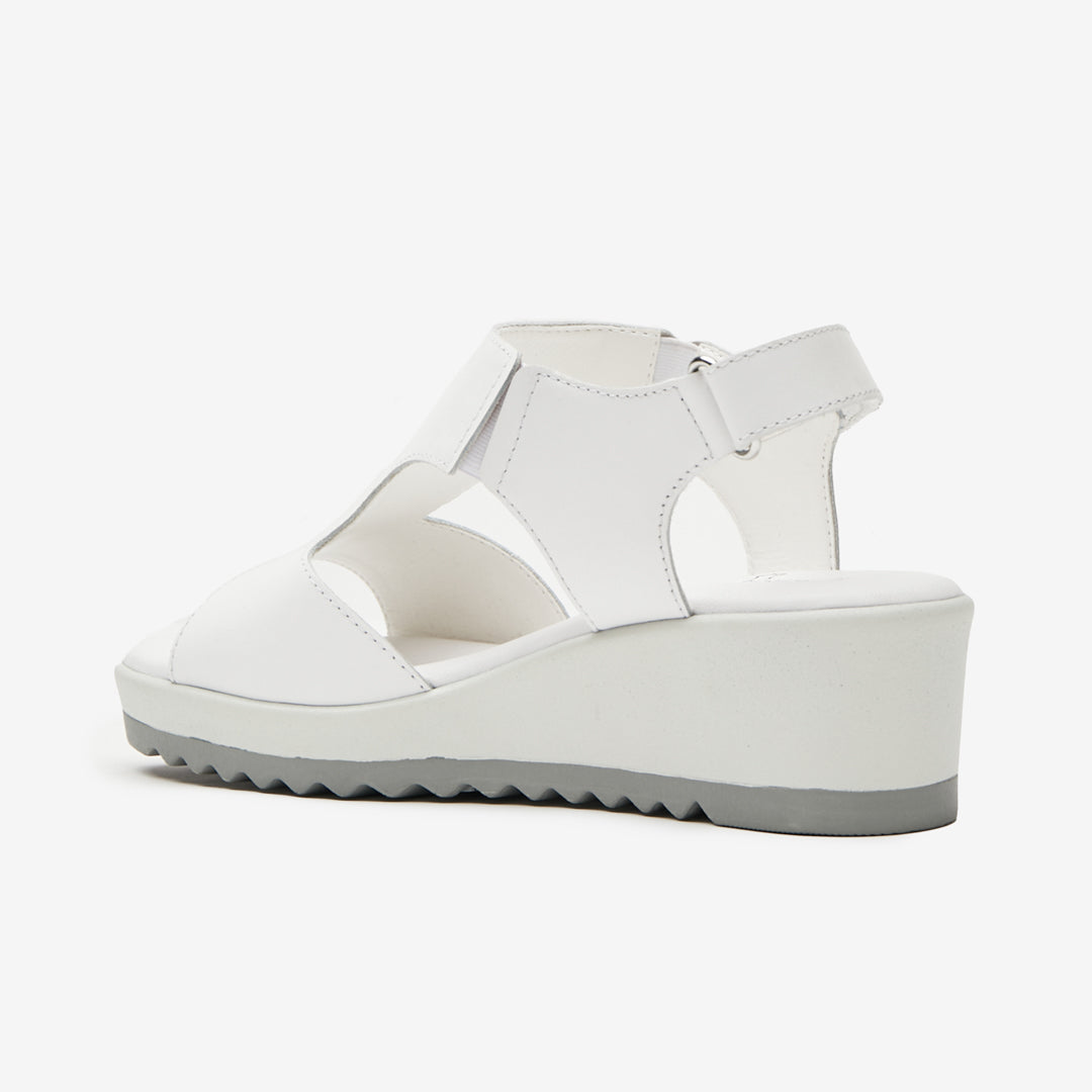 Kate T-Strap Velcro Sandals