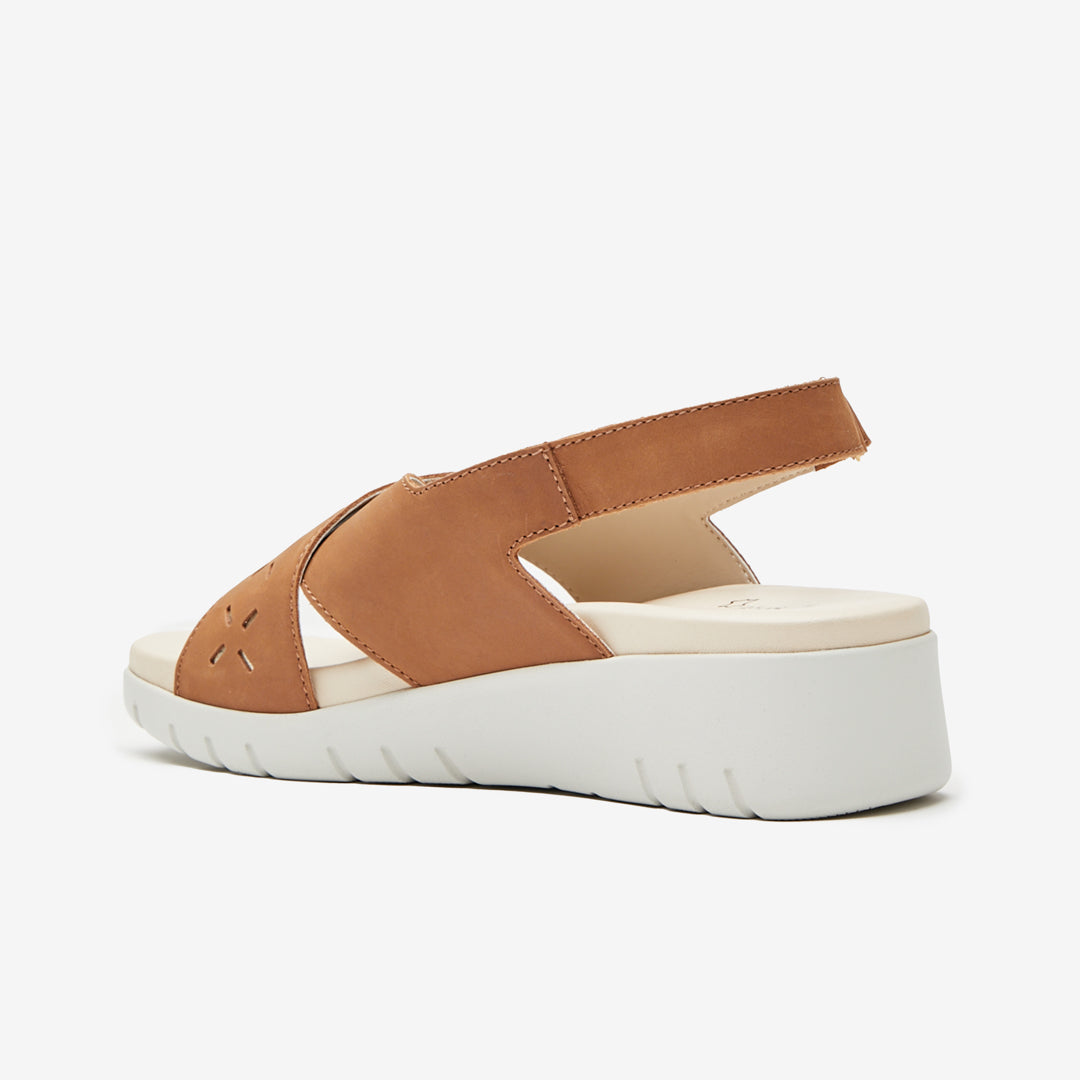 Raven Sling Back Wedge Sandals